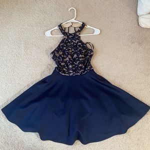 Navy Formal dress